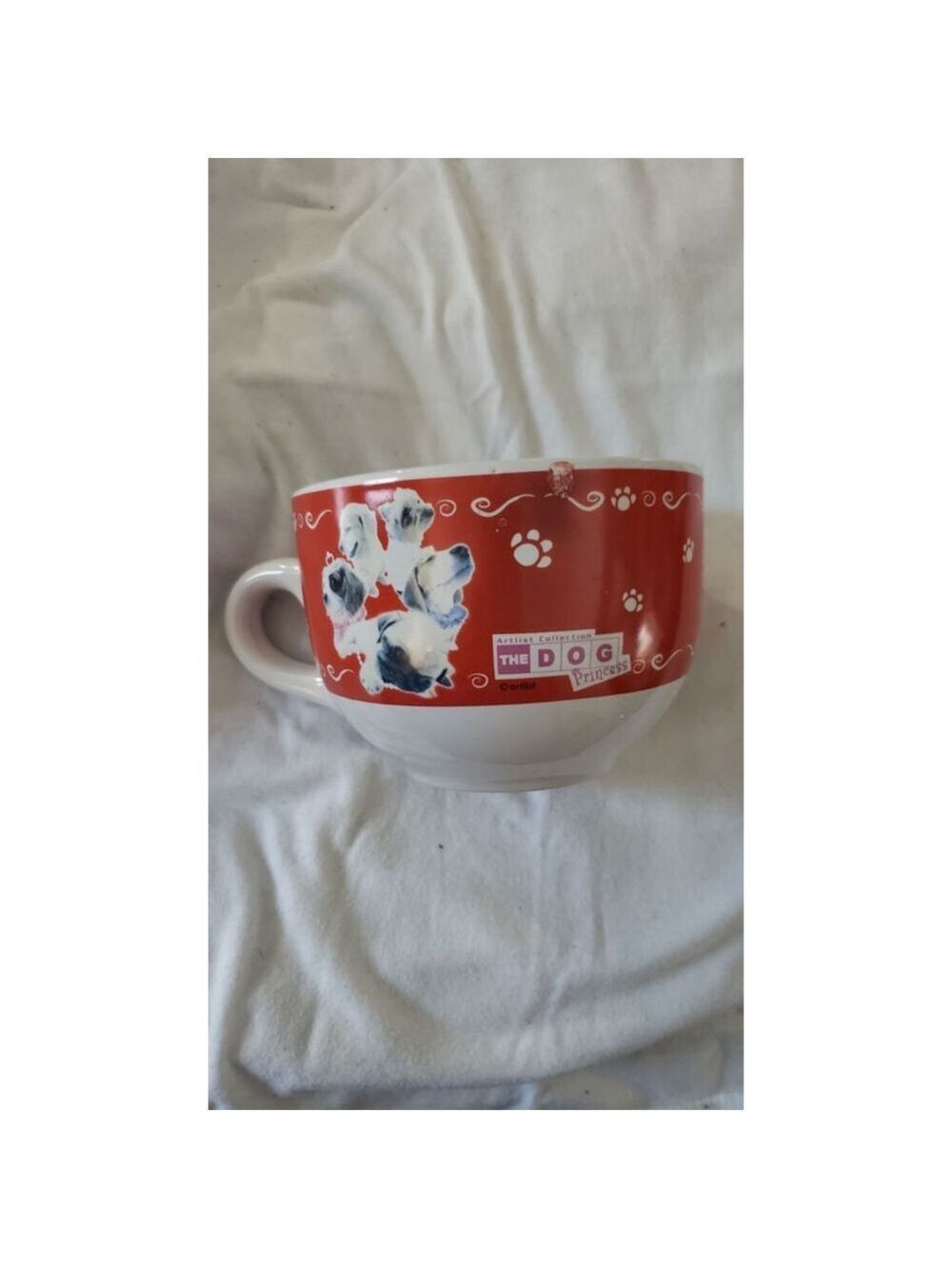 The Dog Artist Collection Princess Cappuccino Mug